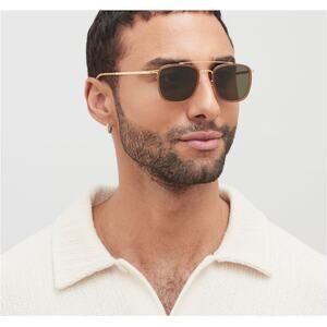 Mykita Men's Gold Brown Jeppe 6U79 Eyewear Sunglasses